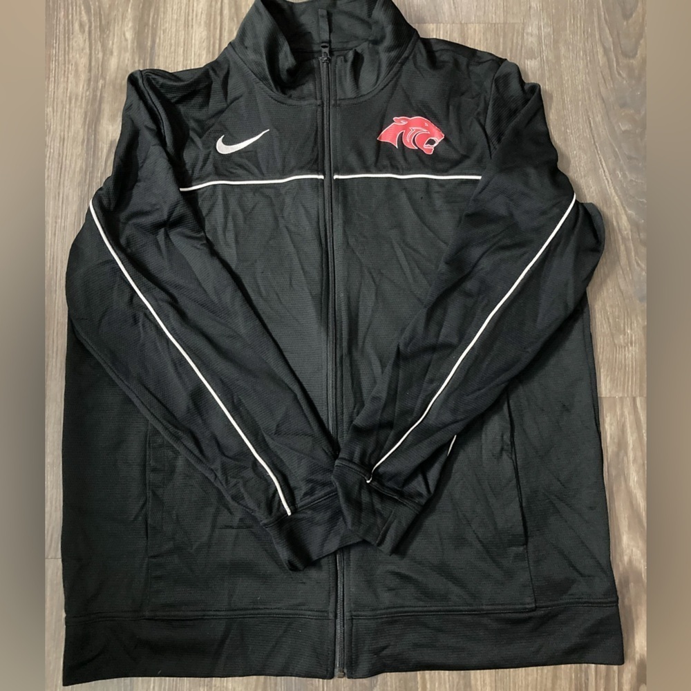 Nike Men’s XL Black/White Dri Fit Full Zip Jacket‎